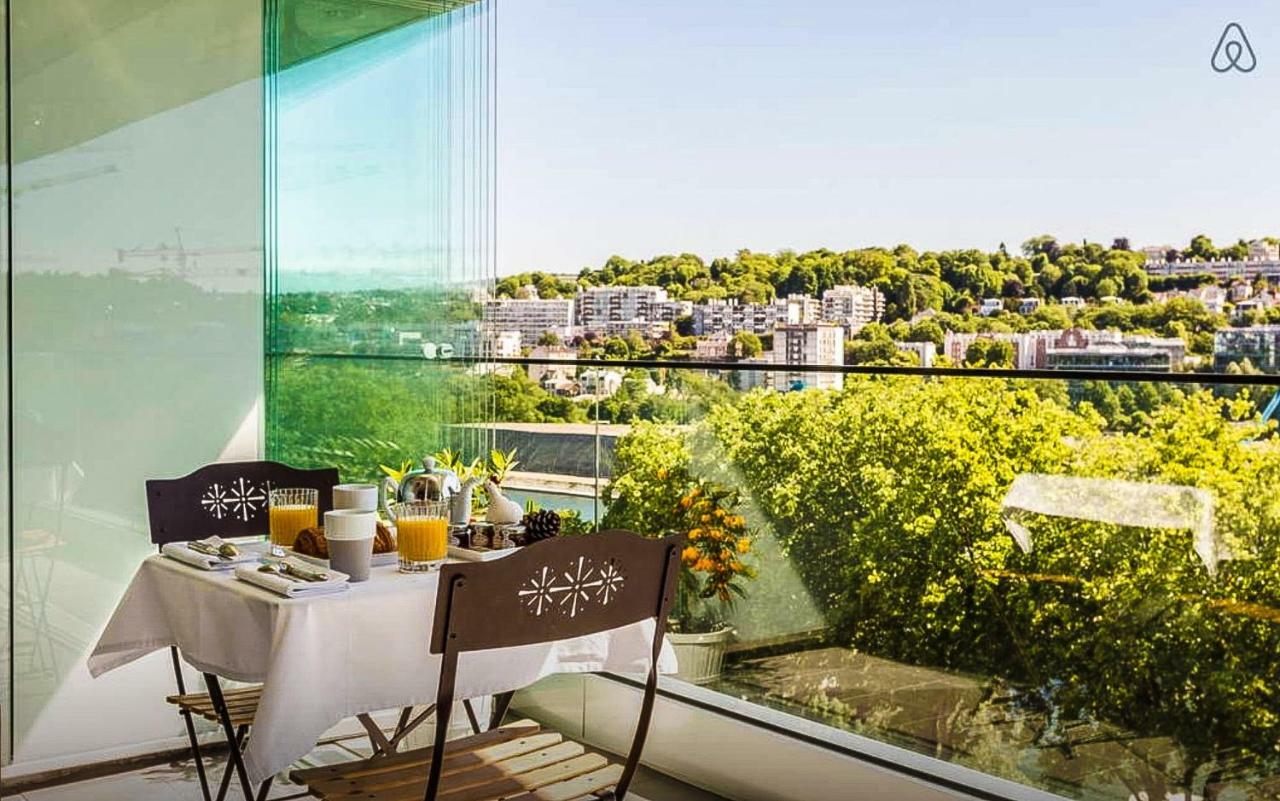 Vue Sur Seine Musicale Hotel Boulogne-Billancourt Buitenkant foto