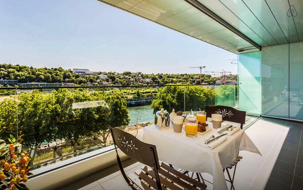 Vue Sur Seine Musicale Hotel Boulogne-Billancourt Buitenkant foto