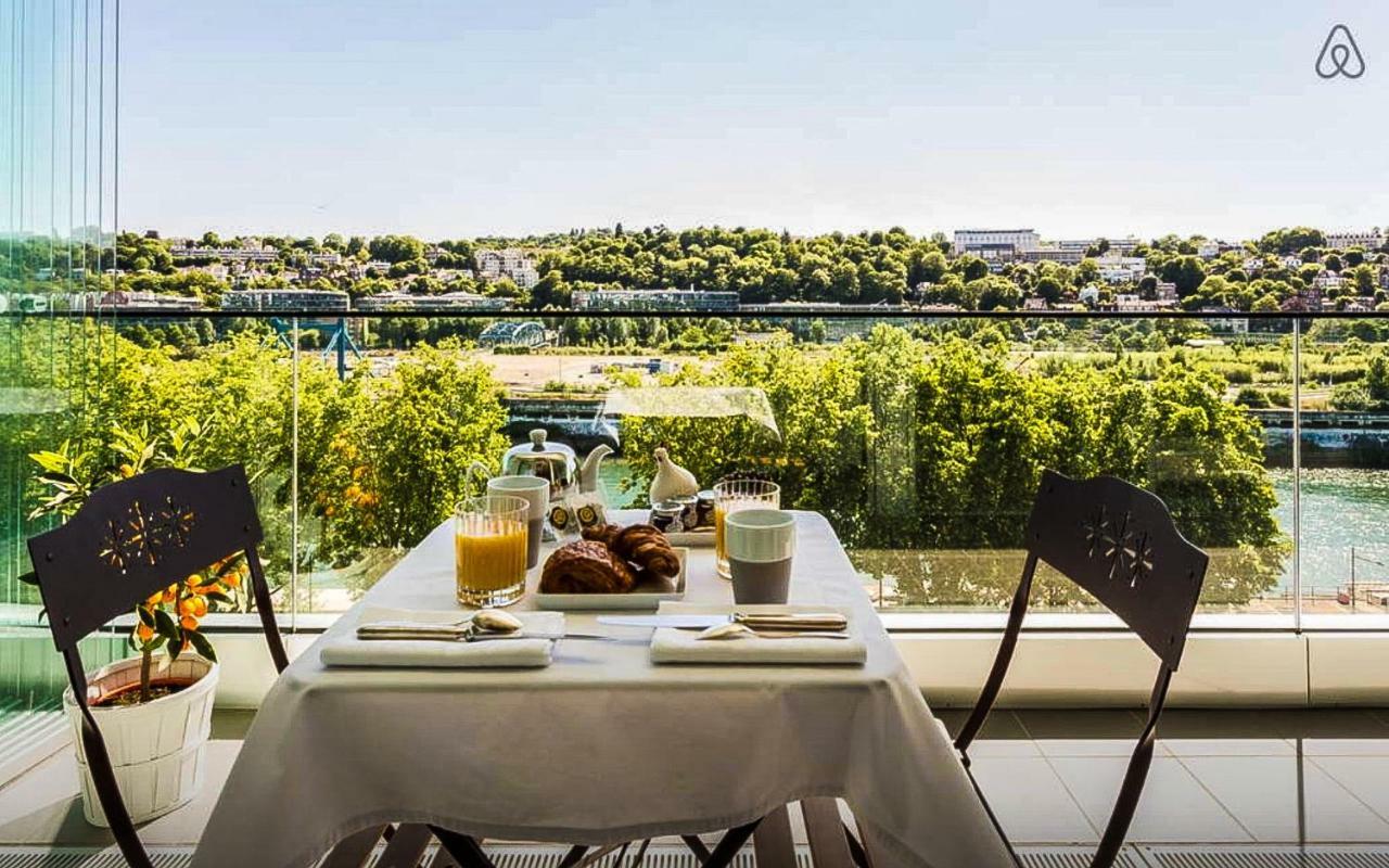 Vue Sur Seine Musicale Hotel Boulogne-Billancourt Buitenkant foto